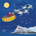 SAX19 Santa And His Seagulls